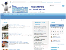 Tablet Screenshot of procampuscci41.proforum.fr